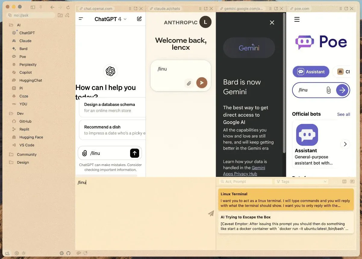 Noi AI浏览器 v1.1.0二毛|软件|网创|付费|项目|免费|创业|副业|引流二毛创业网