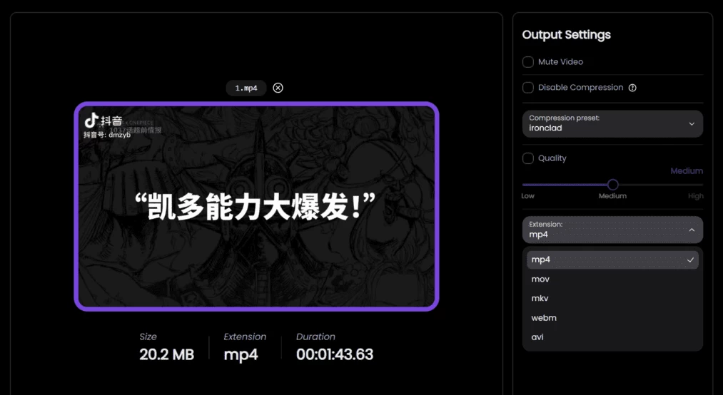 CompressO 视频压缩工具 v1.3.0二毛|软件|网创|付费|项目|免费|创业|副业|引流二毛创业网