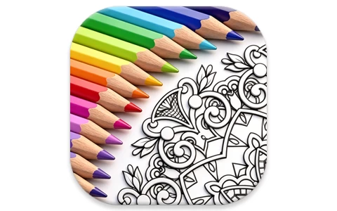 Colorfy v3.38，一款让人上瘾的涂色游戏，对抗焦虑压力，免费无广告
