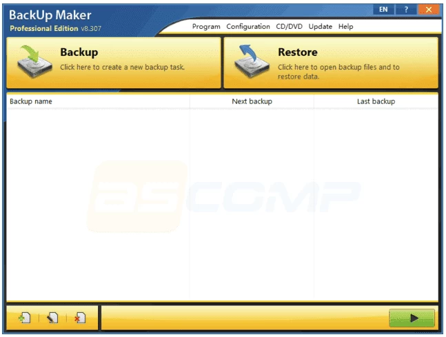 ASCOMP BackUp Maker Pro 强大备份软件 v8.317 便携版二毛|软件|网创|付费|项目|免费|创业|副业|引流二毛创业网