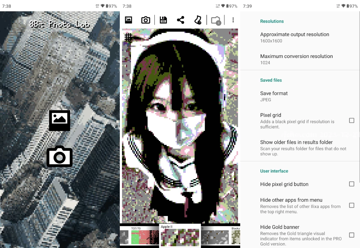 8Bit Photo Lab 像素风格照片 v1.11 解锁高级版二毛|软件|网创|付费|项目|免费|创业|副业|引流二毛创业网