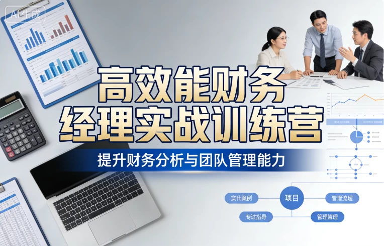 高效能财务经理实战训练营