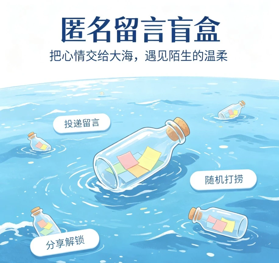 匿名留言盲盒