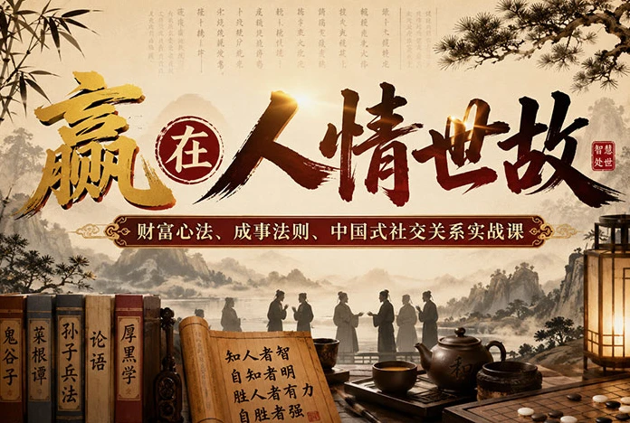 赢在人情世故：财富心法、成事法则、中国式社交关系实战课