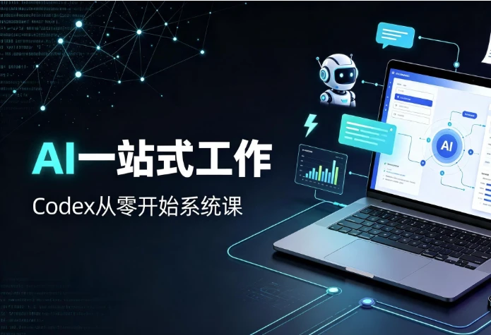 Codex从零开始系统课，让AI帮你一站式工作