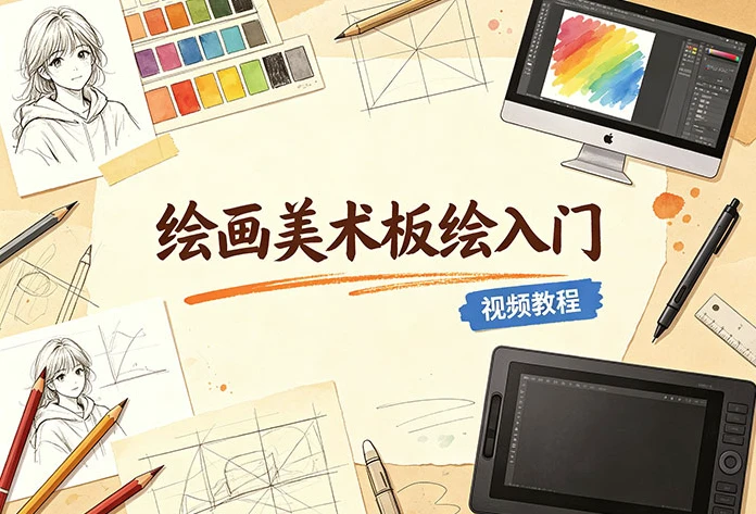 绘画美术板绘入门