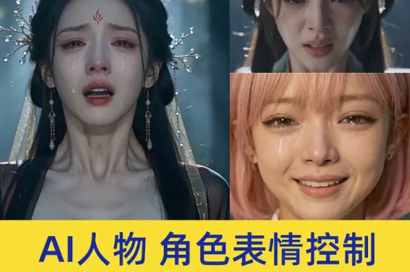 AI人物角色表情控制微表情提示词+动作链拆解合集