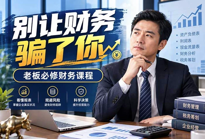 别让财务骗了你 老板必修财务课程