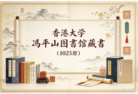 香港大学冯平山图书馆藏书（1025册）