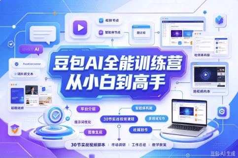 豆包AI全能训练营从小白到高手