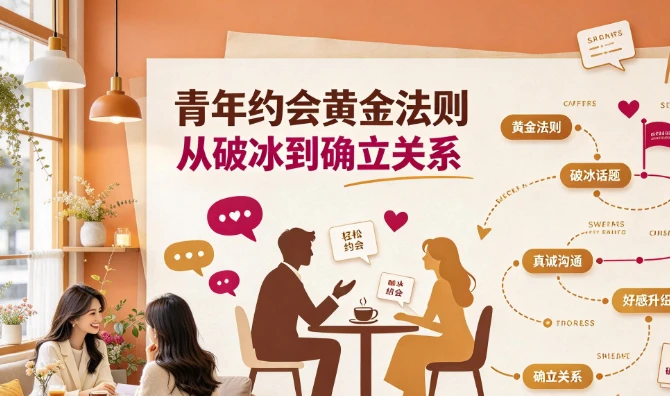 青年约会黄金法则 从破冰到确立关系