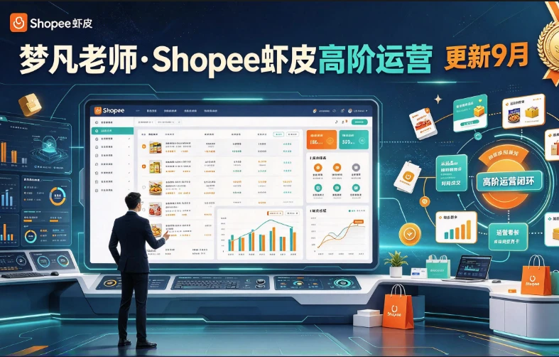梦凡老师·Shopee虾皮高阶运营课程（更新9月）